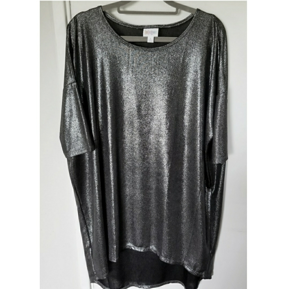 Lularoe Elegant Irma in Gunmetal L